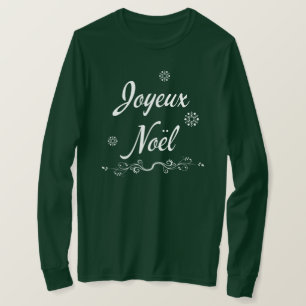 Joyeux Noel French Louisiana Cajun Merry Christmas T-Shirt