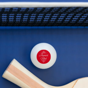 Joyeux Noel - French Xmas wishes Ping Pong Ball