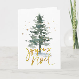 Joyeux Noel Greeting Card