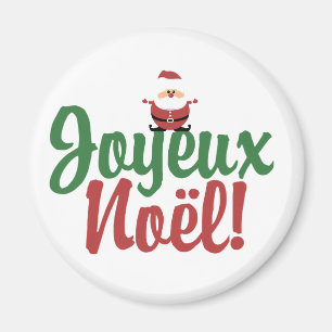 Joyeux Noel Happy Christmas Magnet