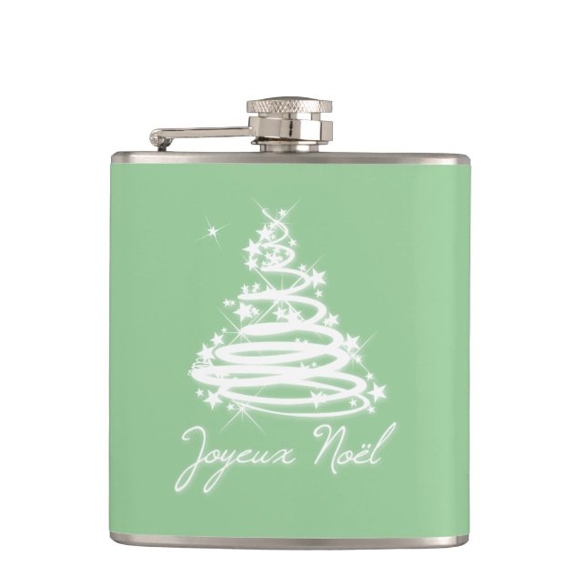 Joyeux Noel Hip Flask (Front)