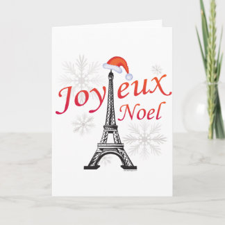 Joyeux Noel Holiday Card