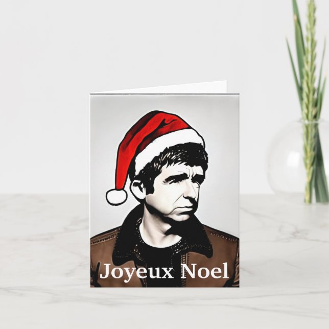 Joyeux Noel Holiday Card (Front)