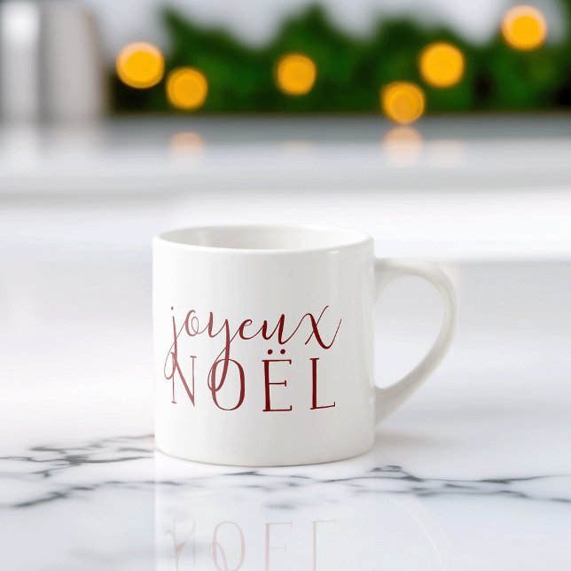 Joyeux Noel Holiday Espresso Cup (Creator Uploaded)