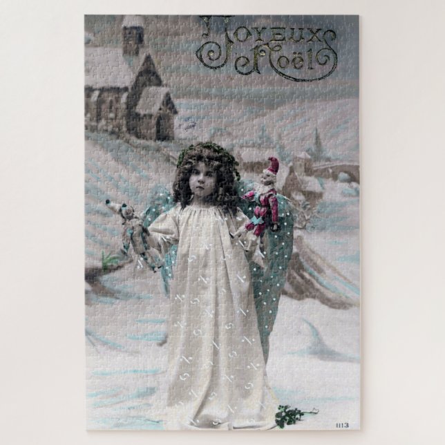 Joyeux Noel  Jigsaw Puzzle (Vertical)