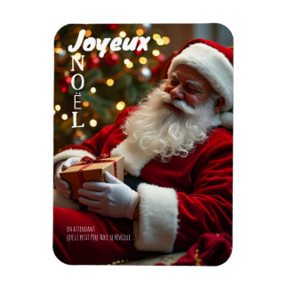 Joyeux Noël Le Père Noël s'est endormi FPM Magnet