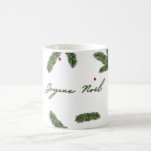 Joyeux Noël Mug   French Merry Christmas Coffee 