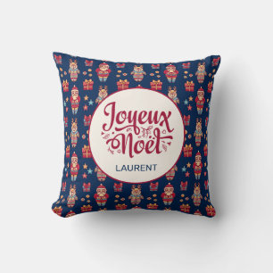 Joyeux Noel Personalised Cushion