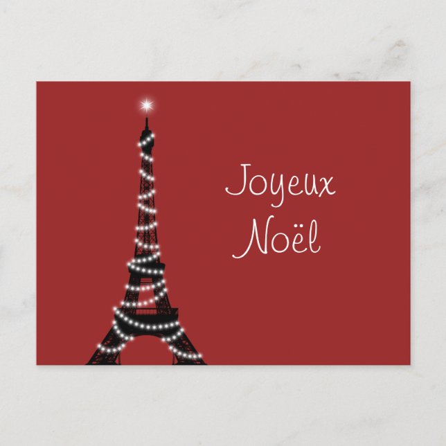 Joyeux Noël Postcard (Front)