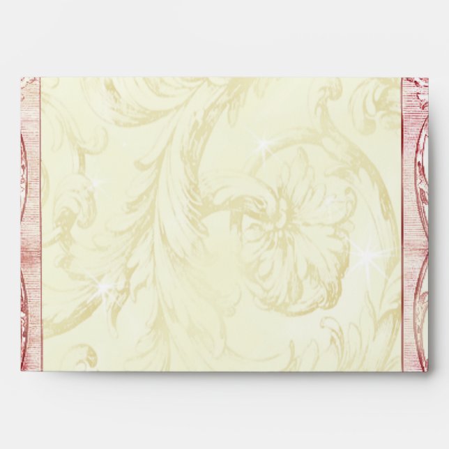 Joyeux Noel (rouge) Envelopes (Front)