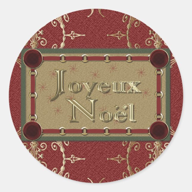 Joyeux Noel Stickers (Front)