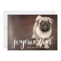 Joyeux Noel Typography | Holiday Photo