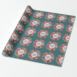 Joyeux Noel Wrapping Paper