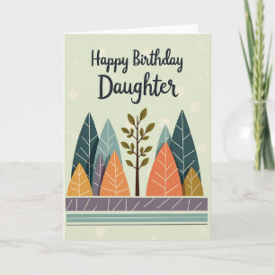 Joyful Abstract Tree Card