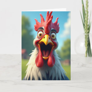 Joyful Animated Bird Card