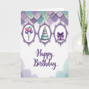 Joyful Balloon Birthday Card