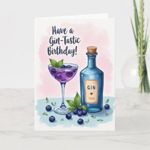 Joyful Berry Drink Card