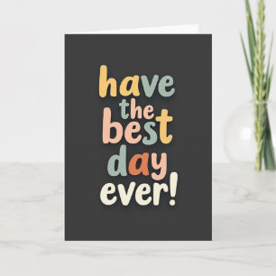 Joyful Birthday 3D Lettering Card