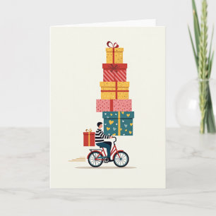 Joyful Birthday Bicycle Gifts Card