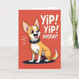 Joyful Birthday Canine Card
