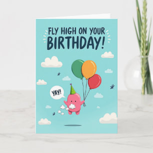 Joyful Birthday Character Card