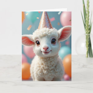 Joyful Birthday Glitter Card
