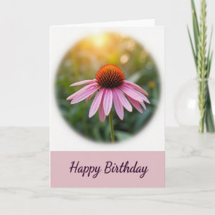 Joyful Birthday Lavender Bloom Card