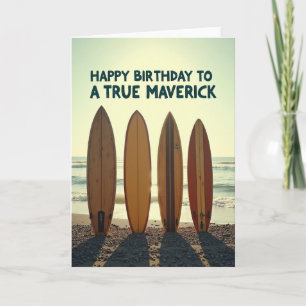 Joyful Birthday Ocean Boards Card