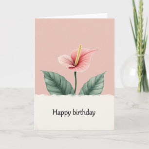Joyful Birthday Painterly Card