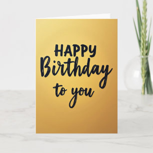 Joyful Birthday Text Card