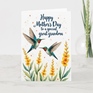 Joyful Blooms Mothers Card