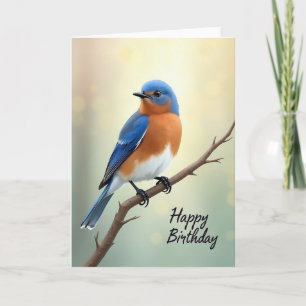 Joyful Bokeh Birthday Card