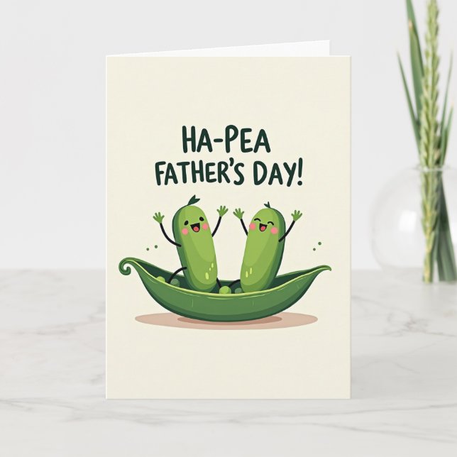 Joyful Botanical Fathers Day Card (Front)