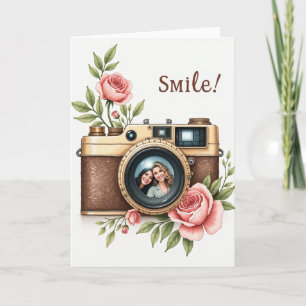 Joyful Camera Birthday Card