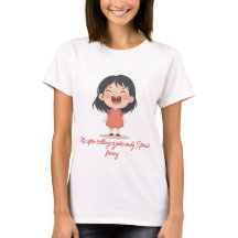 Joyful Chibi Girl Laughing