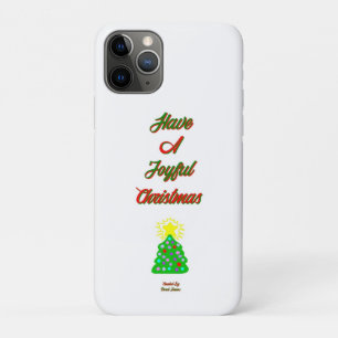 Joyful Christmas Apple iPhone 11 Pro Case