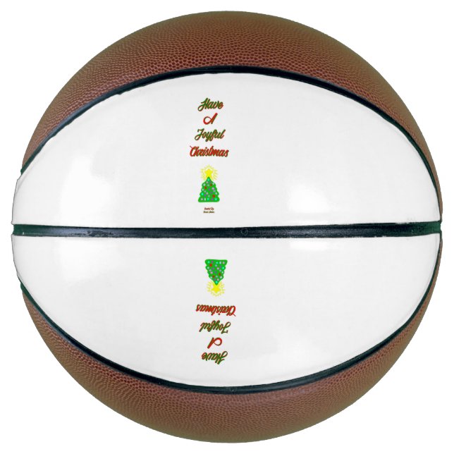 Joyful Christmas Basketball (Front)