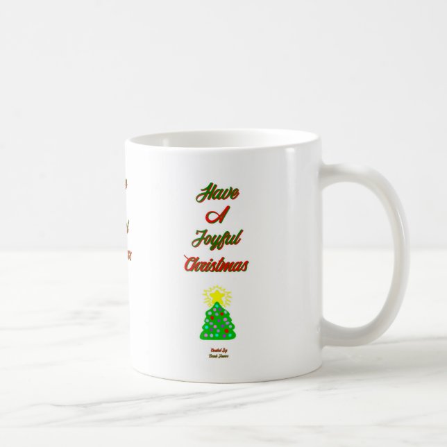 Joyful Christmas Coffee Mug (Right)