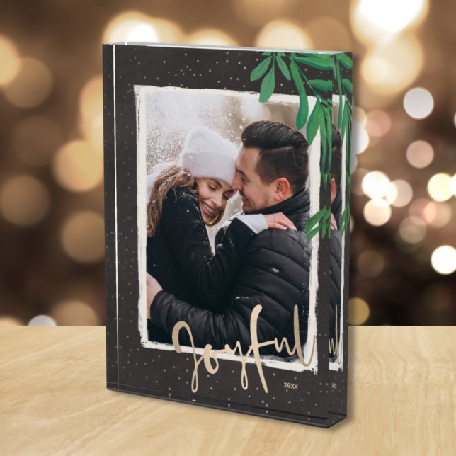 Joyful Christmas Holiday Custom  Photo Block (Creator Uploaded)