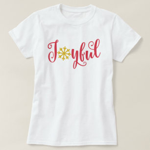 Joyful Christmas Holiday Women's T-Shirt
