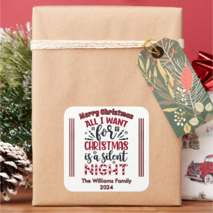 Joyful Christmas Stickers for Holidays