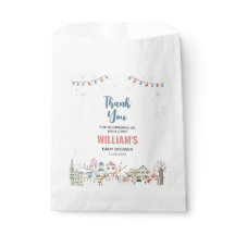 Joyful Christmas Thank You Baby Shower Favour Bag