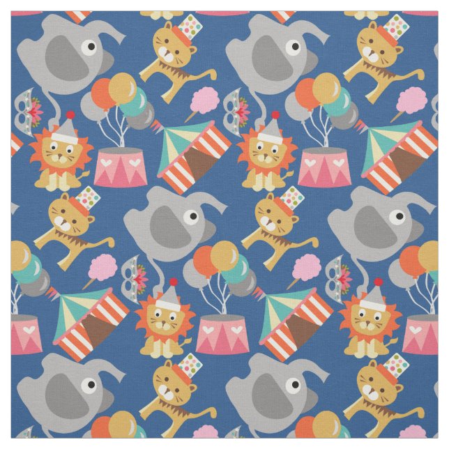 Joyful Circus Fabric (Swatch)