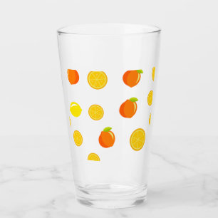 Joyful Citrus: Lemons & Oranges Glass