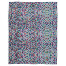 Joyful Confetti Mosaic II Fleece Blanket