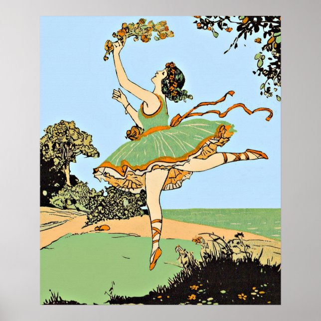 joyful dancer print (Front)