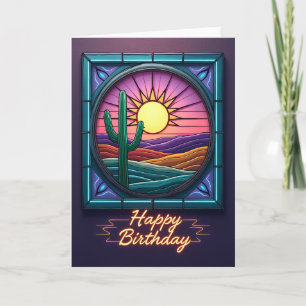 Joyful Desert Art Card