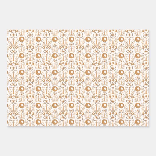 Joyful Diwali Wrapping Paper Sheet (Front)