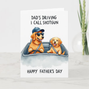 Joyful Dogs Fathers Day Card