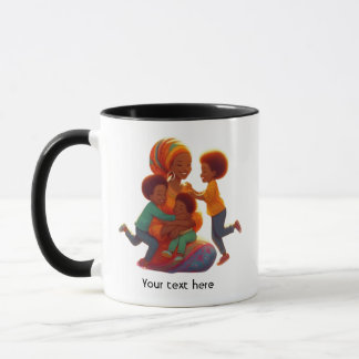 Joyful Embrace of a Mother’s Love Mug